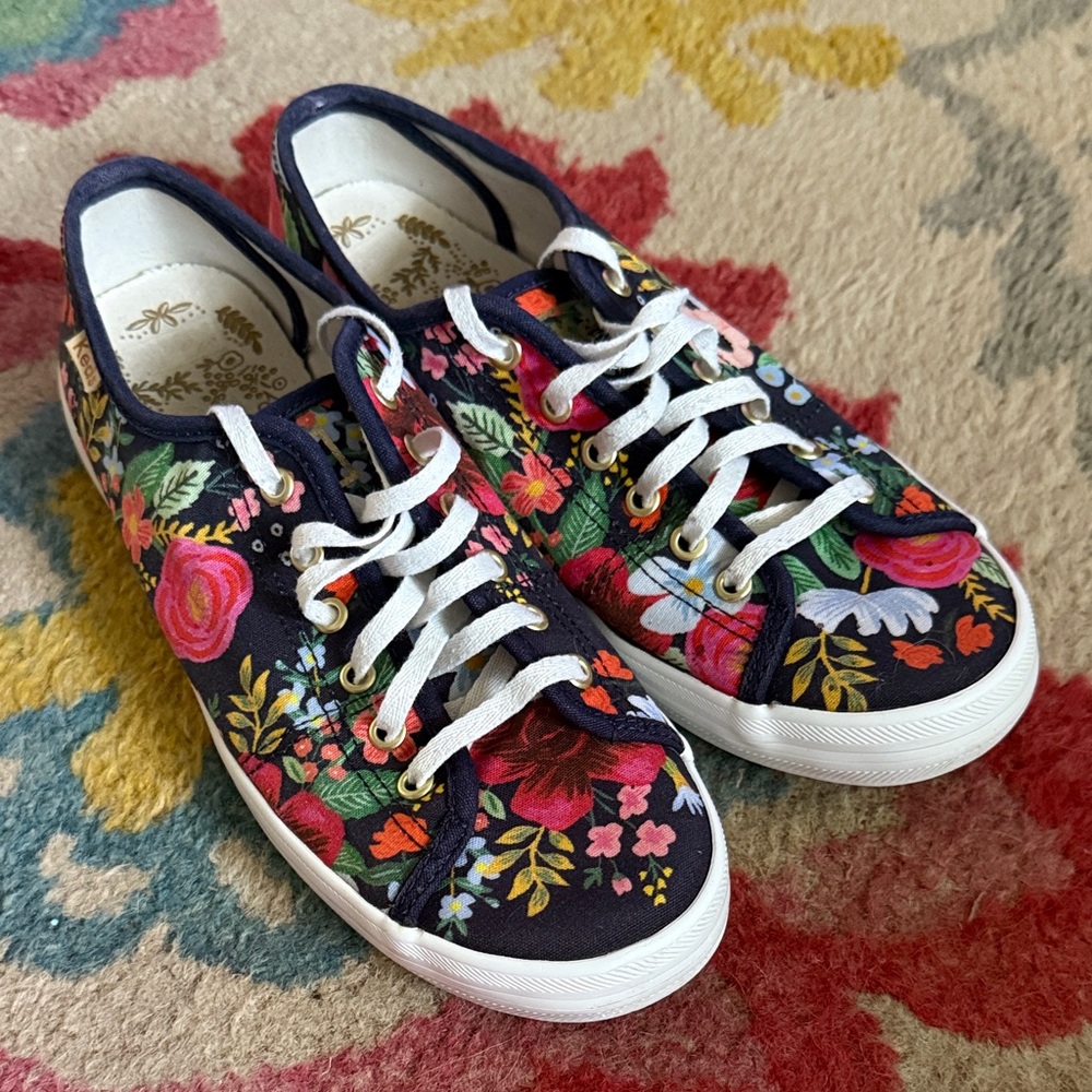 Rifle + Keds Floral Shoes